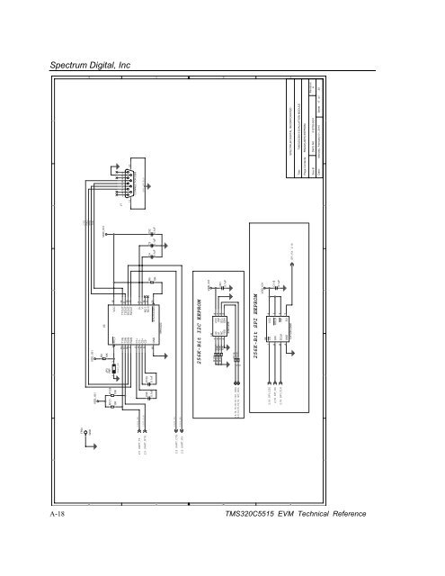 TMS320C5515 Evaluation Module (EVM) - Spectrum Digital Support