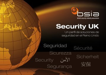 Security UK - British Security Industry Association