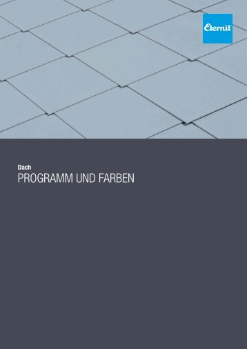 Eternit Dach Programm und Farben - J. Reinisch & Co. KG - SAS