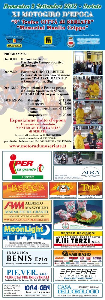di SERIATE - Moto Club Bergamo