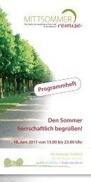 Den Sommer herrschaftlich begrÃ¼Ãen! - Mittsommer Remise