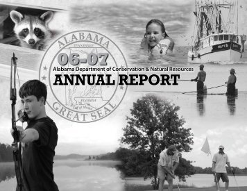 annual report - Alabama Department of Conservation and Natural ...