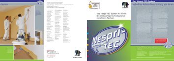 Das Nespri-TEC-System für Innen - Caparol