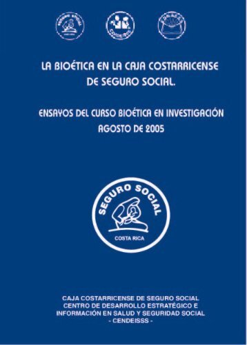 Ensayos del Curso de BioÃ©tica en InvestigaciÃ³n - CENDEISSS