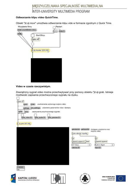 Cezary Duchnowski Programowanie obiektowe w multimediach ...