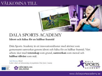 Presentation av Dala Sports Academy