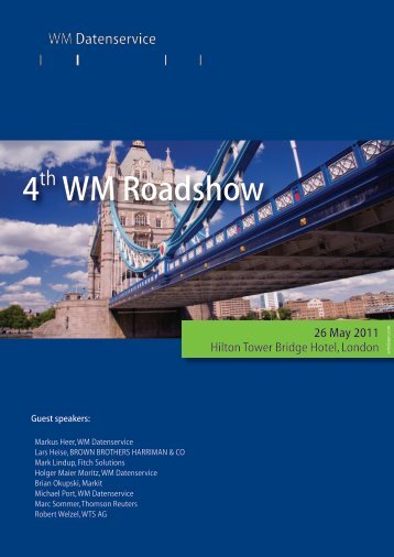 4 WM Roadshow - WM Datenservice