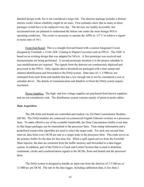 NuMi Off-Axis Neutrino Appearance - NOVA Document Database ...