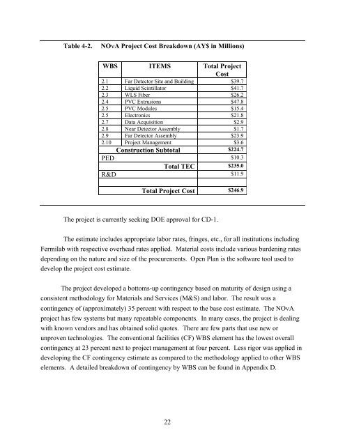 NuMi Off-Axis Neutrino Appearance - NOVA Document Database ...