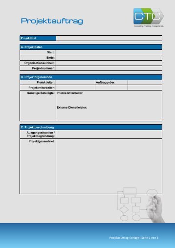 Vorlage Projektantrag