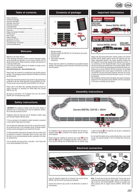 Carrera DIGITAL 124 Lapcounter (Item No. 30342)