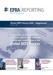 Global REIT Survey 2010 - EPRA