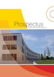 College Prospectus - Ifield Community College