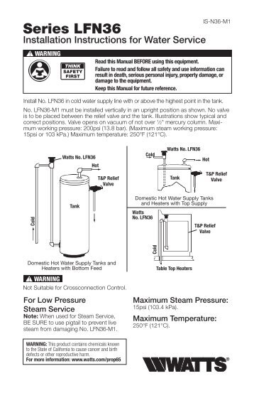 Installation Instructions