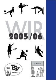 61 9. AusgAbe - TSV 1864 Blaufelden eV