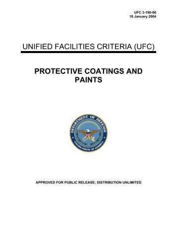 UFC 3-190-06 Protective Coatings and Paints - The Whole Building ...