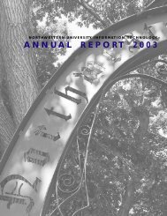 NUIT 2003 Annual Report - Northwestern University Information ...