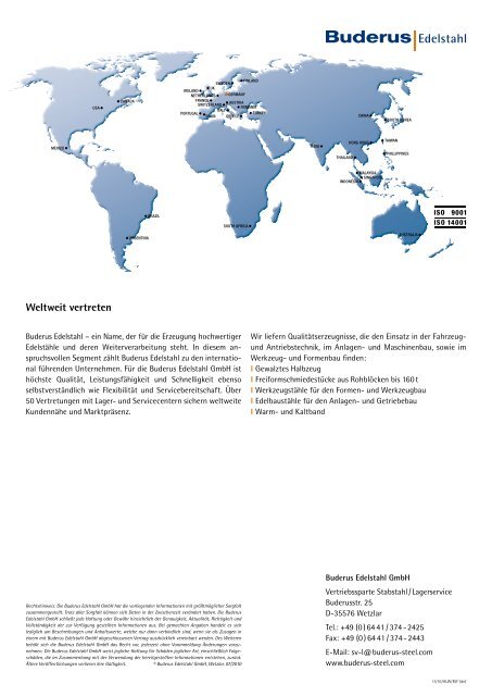 2343 ISO-B mod. Der Verschleißfeste - Buderus Edelstahl GmbH