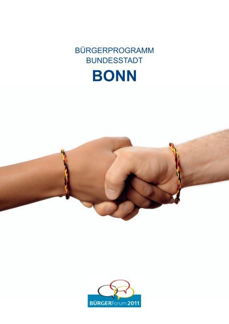 BürgerProgramm Bonn - BürgerForum 2011