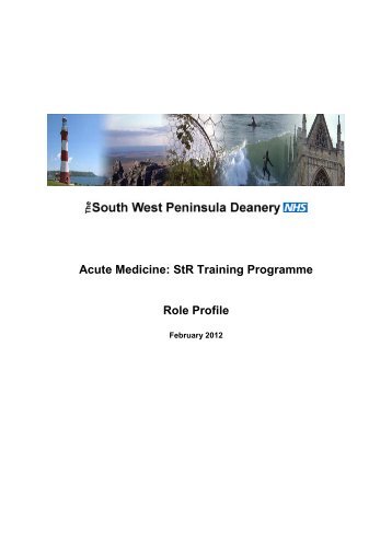 Acute Medicine - South West Peninsula Deanery