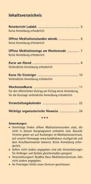 Meditationszentrum Buddha-Haus Stuttgart