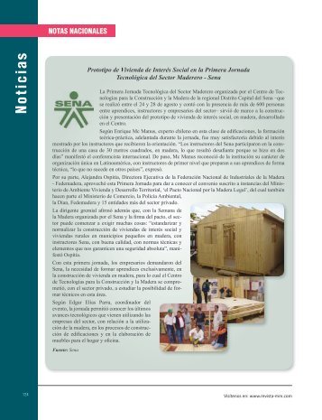 Noticias - Revista El Mueble y La Madera