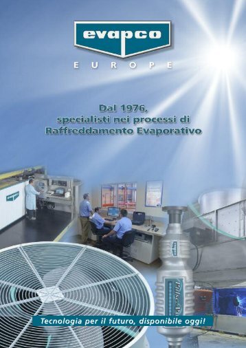 Brochure Aziendale - EVAPCO Europe NV