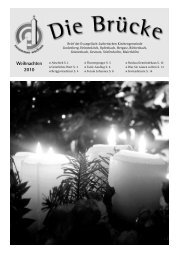 Weihnachten 2010 - Evangelisch-Lutherische Kirchengemeinde ...