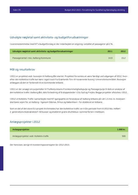 Budgwet 2012 - 2015 - Aalborg Kommune