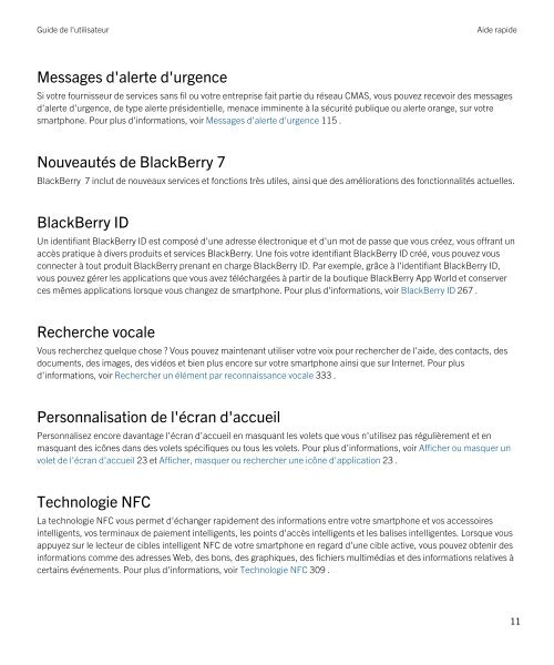 Guide de l'utilisateur (PDF) - Soutien