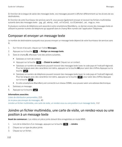 Guide de l'utilisateur (PDF) - Soutien