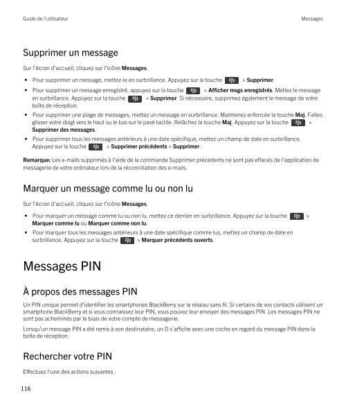 Guide de l'utilisateur (PDF) - Soutien