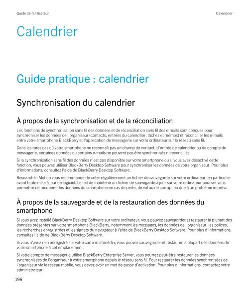 Guide de l'utilisateur (PDF) - Soutien