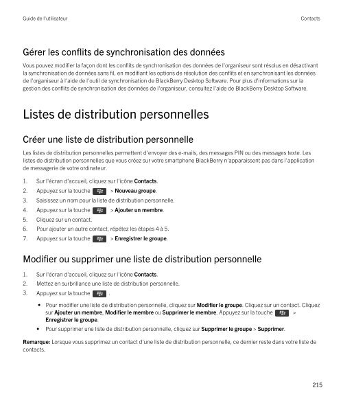 Guide de l'utilisateur (PDF) - Soutien