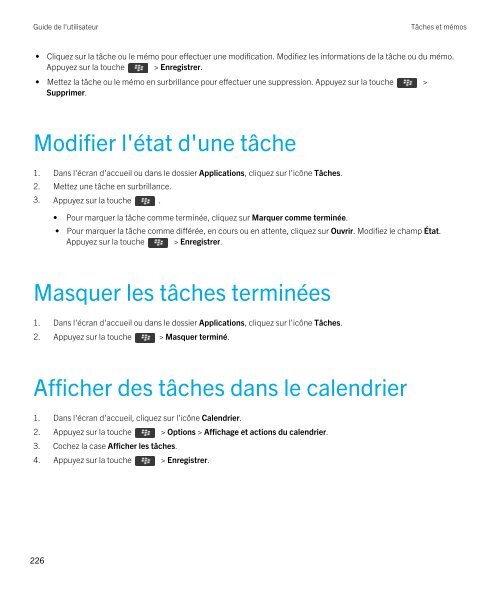 Guide de l'utilisateur (PDF) - Soutien