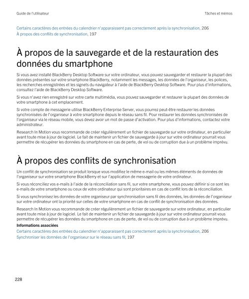 Guide de l'utilisateur (PDF) - Soutien