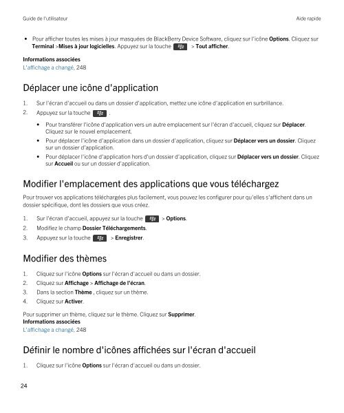 Guide de l'utilisateur (PDF) - Soutien