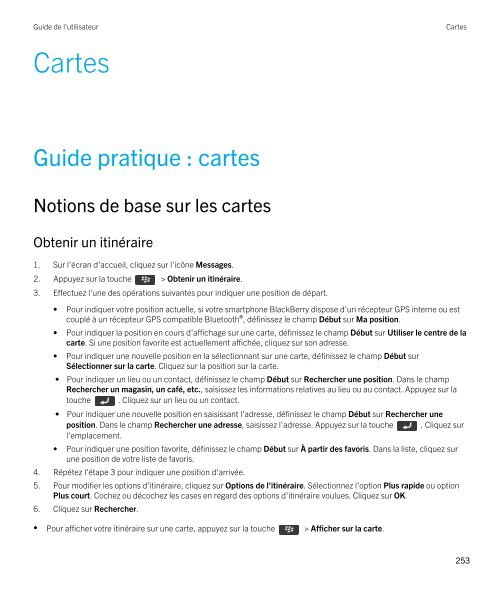 Guide de l'utilisateur (PDF) - Soutien