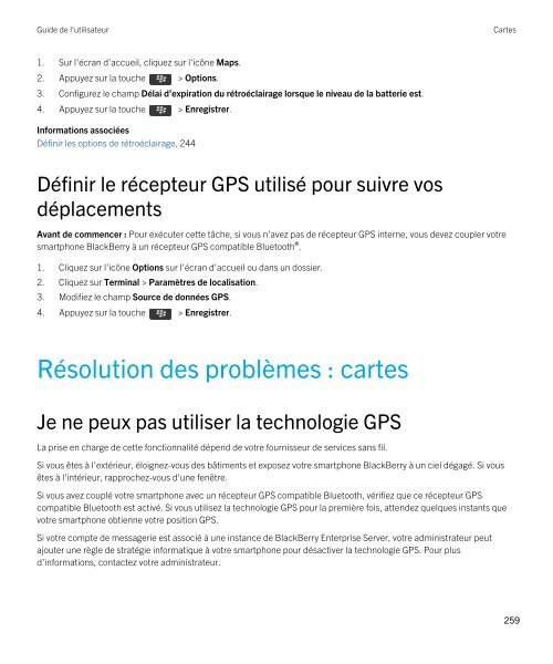 Guide de l'utilisateur (PDF) - Soutien