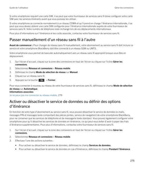 Guide de l'utilisateur (PDF) - Soutien