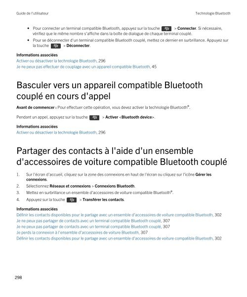 Guide de l'utilisateur (PDF) - Soutien