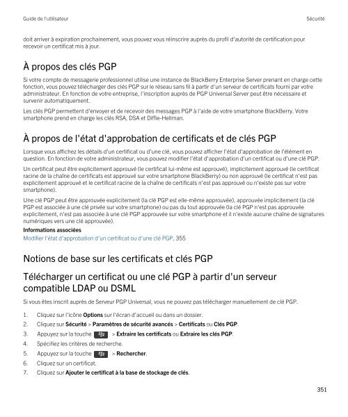 Guide de l'utilisateur (PDF) - Soutien