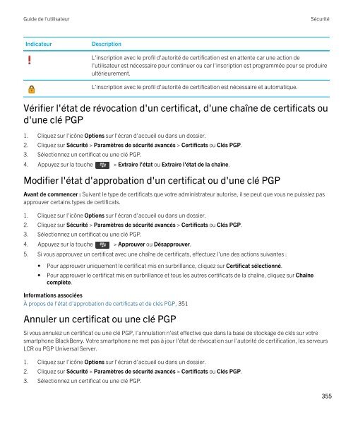 Guide de l'utilisateur (PDF) - Soutien