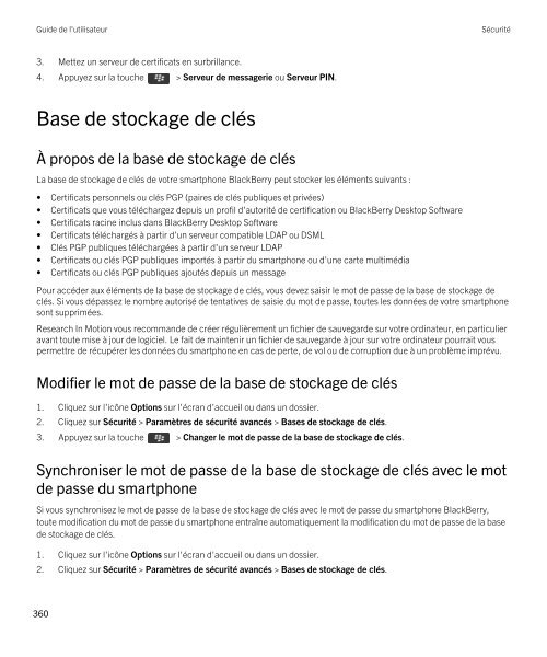 Guide de l'utilisateur (PDF) - Soutien