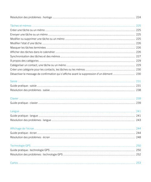 Guide de l'utilisateur (PDF) - Soutien