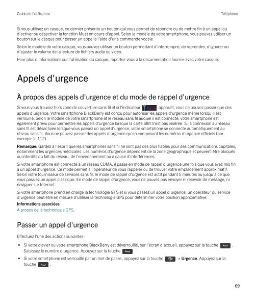 Guide de l'utilisateur (PDF) - Soutien