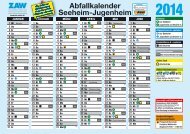 Abfallkalender Seeheim-Jugenheim Abfallkalender Seeheim ...