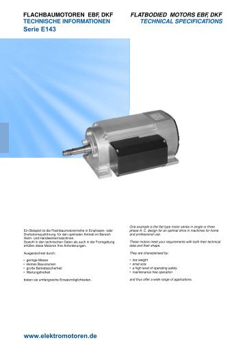 E B F 80 G 2 - bei Elektromotoren.de