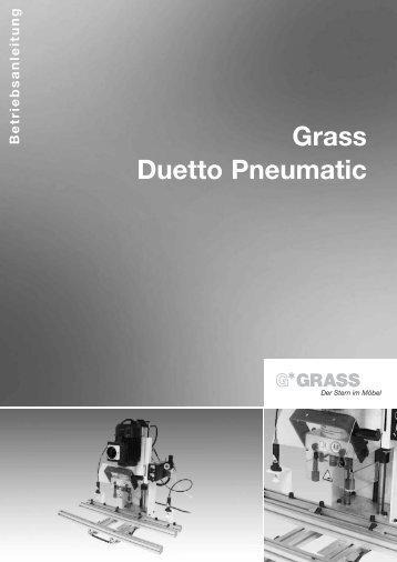 7. arbeiten mit der duetto - Grass