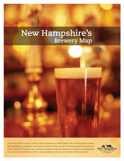 Brewery Map - New Hampshire